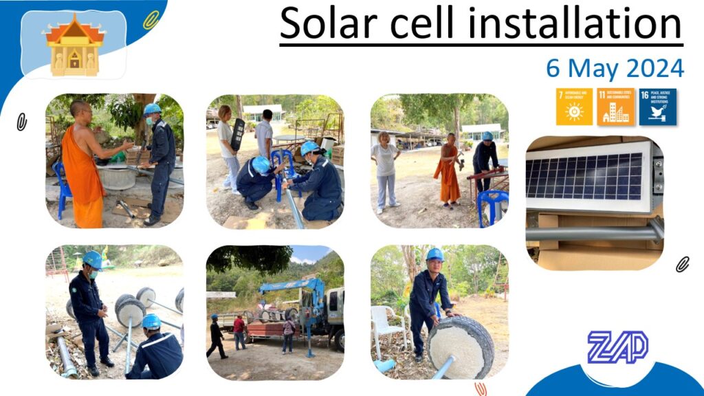 Solar Cell Installation 6 May 2024